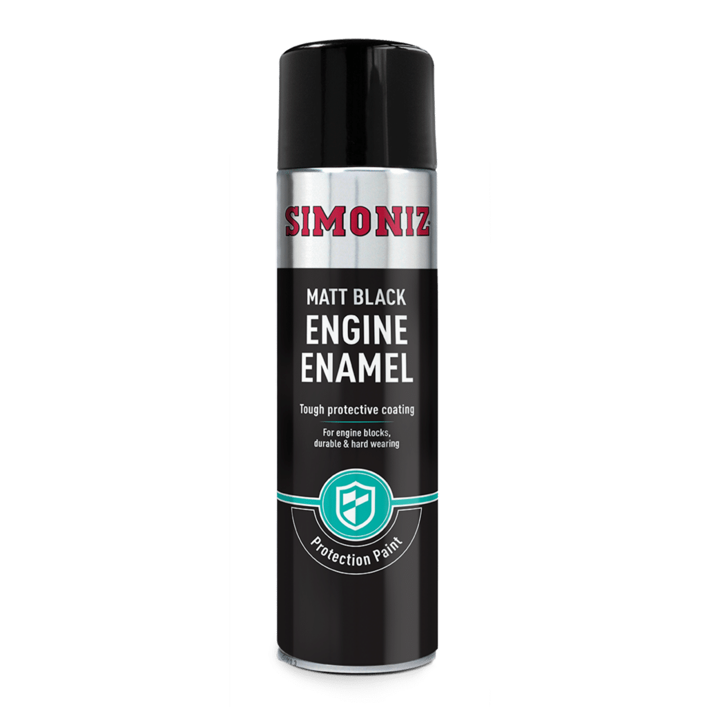 Simoniz Engine Enamel Matt Black 500ml