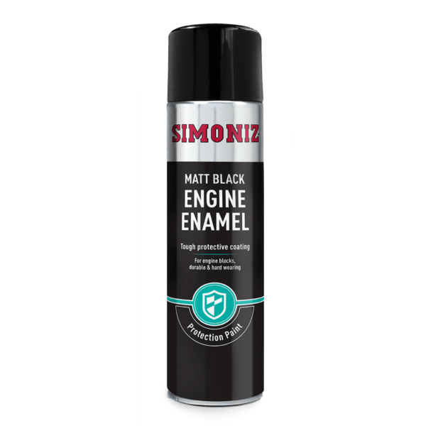 Simoniz Engine Enamel Matt Black 500ml