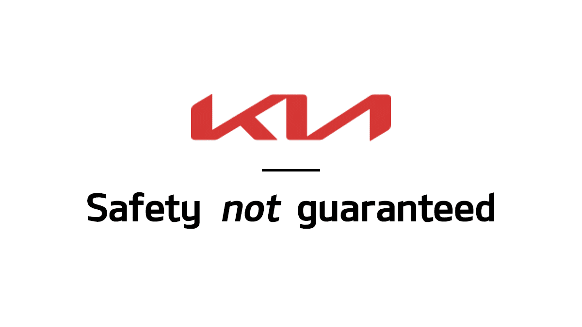 Kira Logo with the slogan: safety not guaranteed