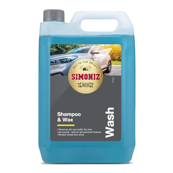 Simoniz Shampoo & Wax 5 Litre Bottle